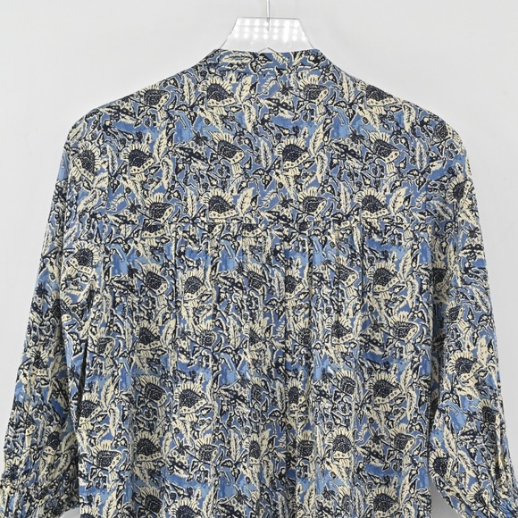 TUCKERNUCK Ros Garden Embroidered Dress Size S Cottagecore Peasant Floral Cotton - Picture 13 of 14